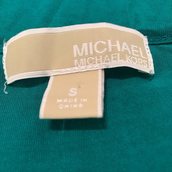 Michael Michael Kors Green Cowl Neck SMALL - Picture 6 of 6